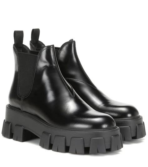 prada chunky platform boots|chunky prada boots women.